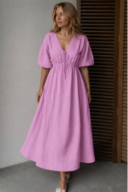 Kleoniki Gauze Midaxi Dress