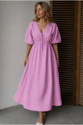 Kleoniki Gauze Midaxi Dress