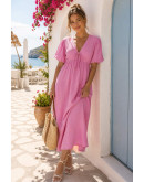 Kleoniki Gauze Midaxi Dress