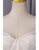 Ginevra Ivory Lace Corset Dress