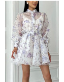 Willow Sheer Tie Dress