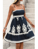 Harbor Strap Flare Dress