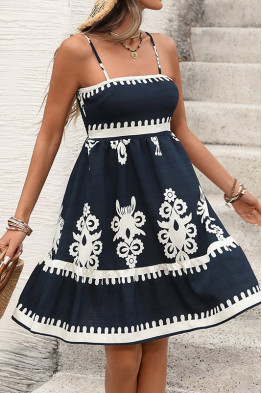 Harbor Strap Flare Dress