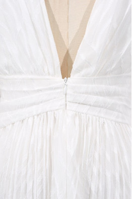 Empire Plunge Maxi Dress