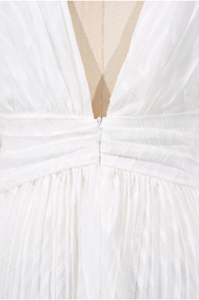 Empire Plunge Maxi Dress