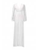 Empire Plunge Maxi Dress