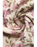 Regine Lace Trim Floral Dress