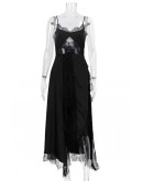 Lace Illusion Slip Dress