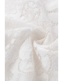 Reina Lace Blouse in White