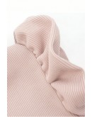 Eden Ruffle-Sleeve Top in Pink