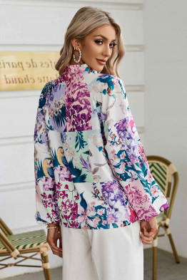 Missoula Bird & Floral Print Shirt