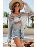 Antonia Gray Crochet Coverup Top