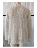 Weekend Mesh Mood White Top