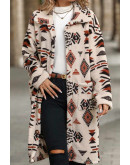 Mildred Aztec Sherpa Coat