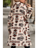 Mildred Aztec Sherpa Coat