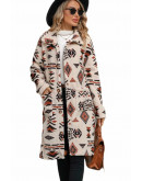 Mildred Aztec Sherpa Coat