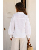 Cecilia Embroidered Puff Sleeve Shirt