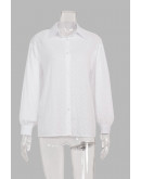 Cecilia Embroidered Puff Sleeve Shirt