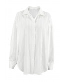 Esme White Cotton Shirt