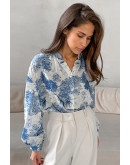 Cathy Toile de Jouy Print Shirt