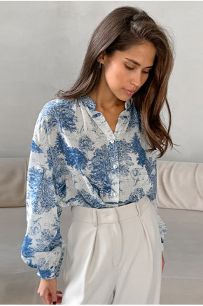 Cathy Toile de Jouy Print Shirt