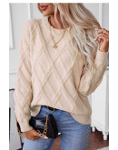 Emery Cozy Cable Knit Pullover