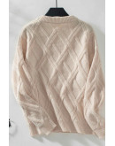 Emery Cozy Cable Knit Pullover