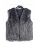Stylish Gray Layering Vest