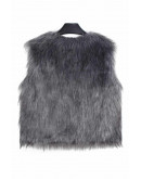 Stylish Gray Layering Vest