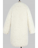 Anita Open Front White Coat