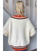 Awesome Jade Stripe Knit Sweater