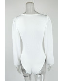 Aria Moon White Bodysuit