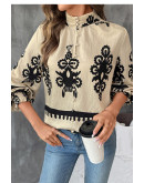 Folk Print Muse Blouse