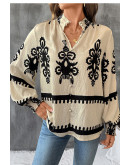 Folk Print Muse Blouse
