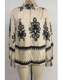 Folk Print Muse Blouse
