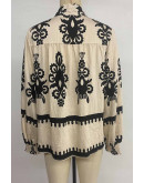 Folk Print Muse Blouse