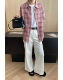 Plaid Everyday Pink Button Shirt