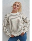 Sahara Stripe Slouch Sweater