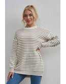 Sahara Stripe Slouch Sweater