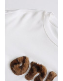 Fluff Font Crewneck Tee