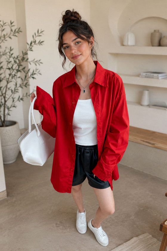 City Plans Oversized Shirt