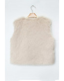 Stylish Apricot Layering Vest