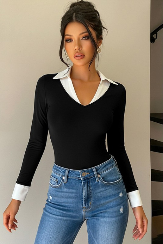 Contour Collar Bodysuit