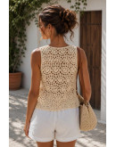 Emmie Floral Crochet Top