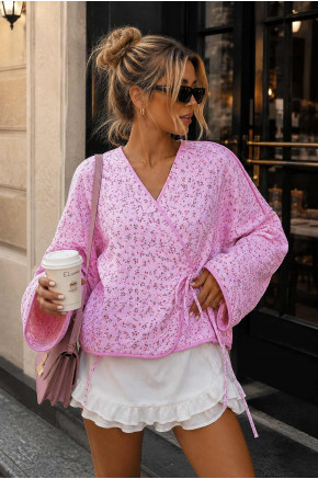 Sylvie Meadow Wrap Blouse