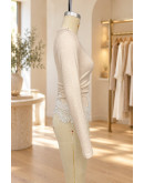 Anabel Lace Ruched Top