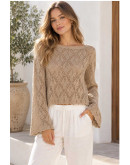 Marie Pointelle Bell Top