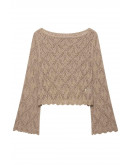 Marie Pointelle Bell Top