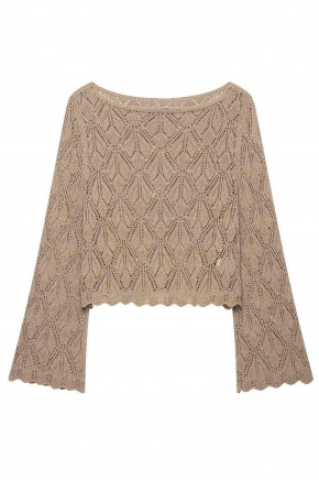 Marie Pointelle Bell Top