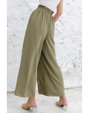 Lilah Lightweight Wide Pants in Green